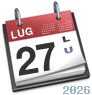 Luned, 27 Luglio 2026