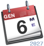 Mercoled, 06 Gennaio 2027
