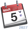 Venerd, 05 Marzo 2027