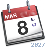 Luned, 08 Marzo 2027