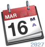 Marted, 16 Marzo 2027
