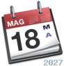 Marted, 18 Maggio 2027