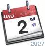 Mercoled, 02 Giugno 2027