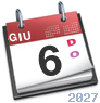 Domenica, 06 Giugno 2027