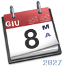 Marted, 08 Giugno 2027