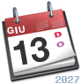 Domenica, 13 Giugno 2027