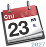 Mercoled, 23 Giugno 2027