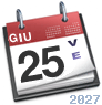Venerd, 25 Giugno 2027