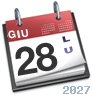 Luned, 28 Giugno 2027