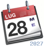 Mercoled, 28 Luglio 2027