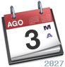 Marted, 03 Agosto 2027