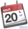 Luned�, 20 Marzo 2028