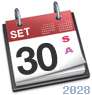 Sabato, 30 Settembre 2028