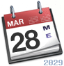 Mercoled�, 28 Marzo 2029