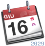 Sabato, 16 Giugno 2029