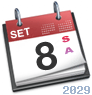 Sabato, 08 Settembre 2029