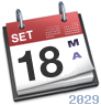 Marted�, 18 Settembre 2029