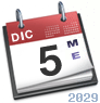 Mercoled�, 05 Dicembre 2029