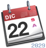 Sabato, 22 Dicembre 2029