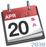 Sabato, 20 Aprile 2030