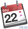 Sabato, 22 Giugno 2030